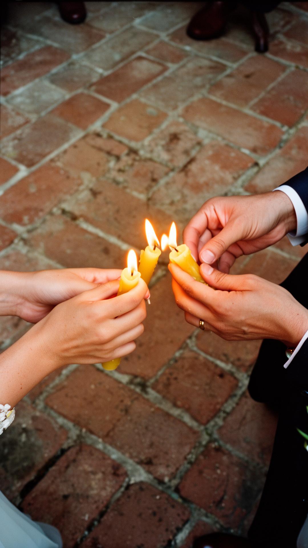 Candle by candle.