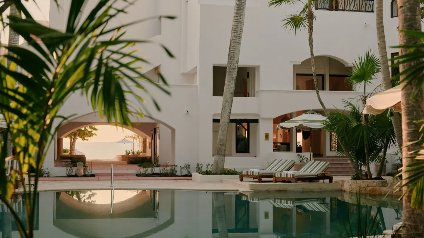 Maroma, A Belmond Hotel, Riviera Maya — escena editorial