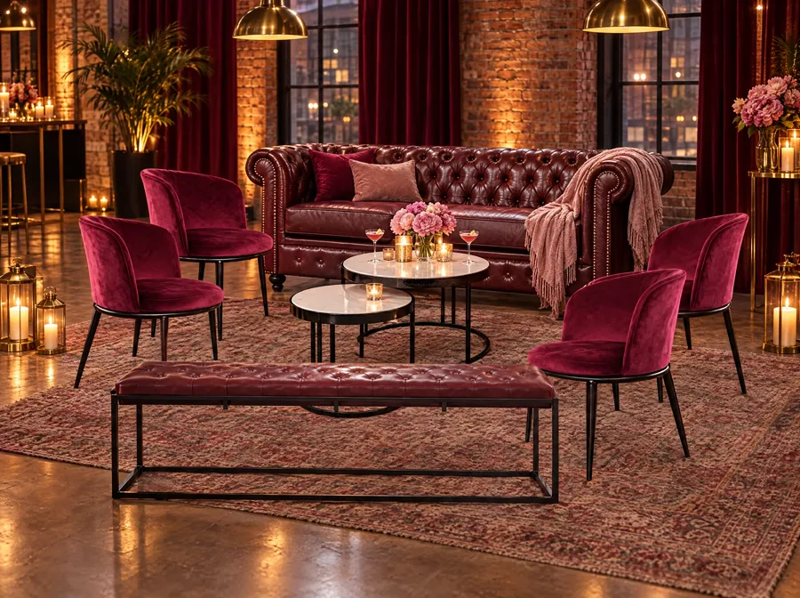 Look CHESTERFIELD 2 ambientado en Loft y bar