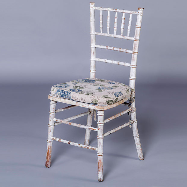 Coji­n Asiento Lino Gris A Flores